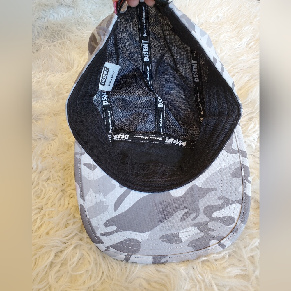 DISSENT| Mens grey camo hat - Picture 5 of 6